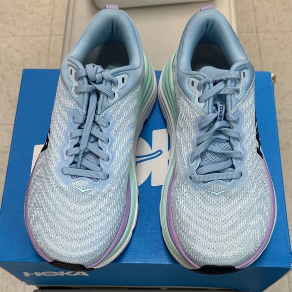 Hoka Gaviota 5 Women's Sky Blue (ABSO)Athletic Shoes - Picture 3 of 11